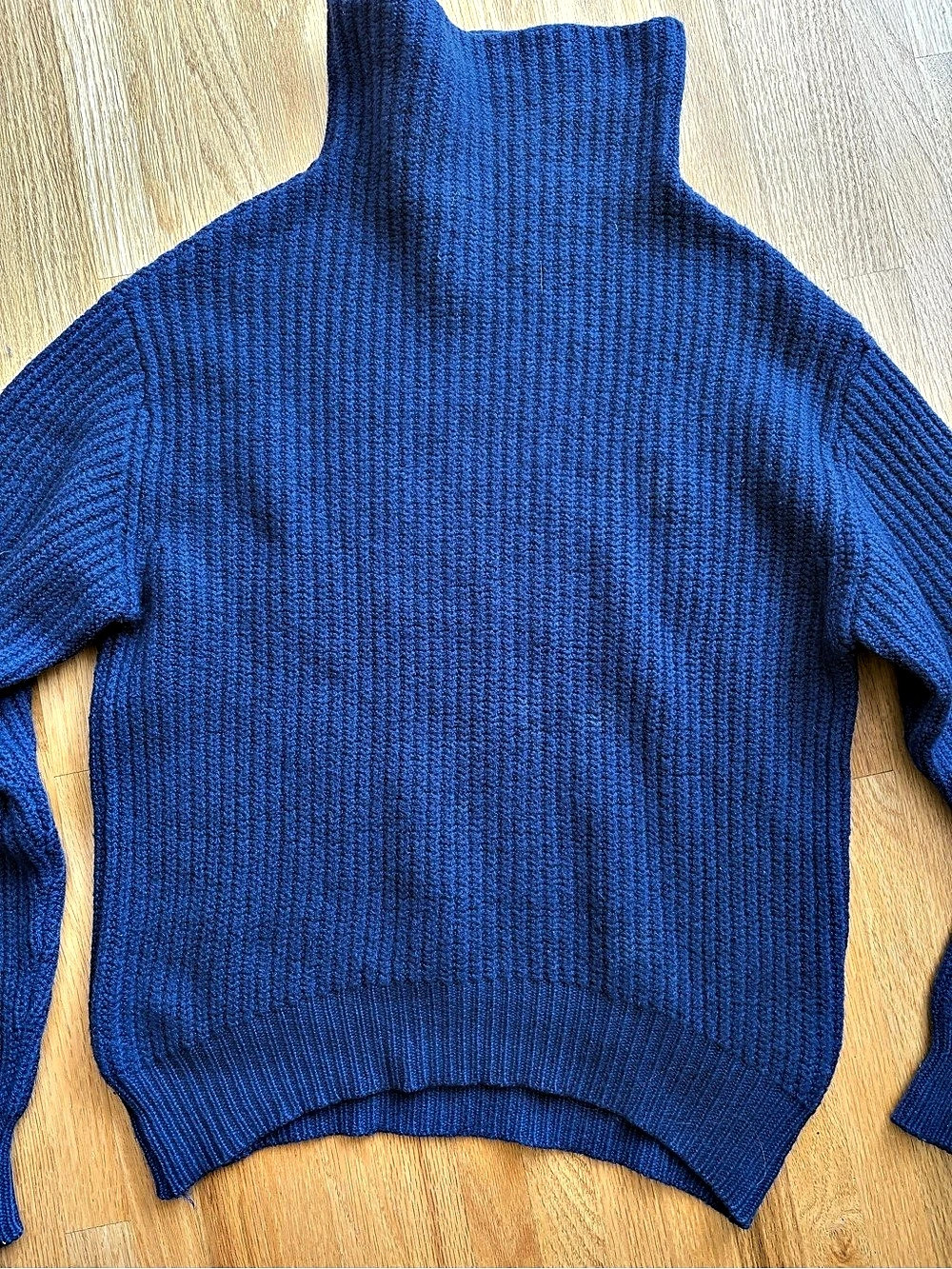 Wilfred Blue Turtleneck Sweater Size XS